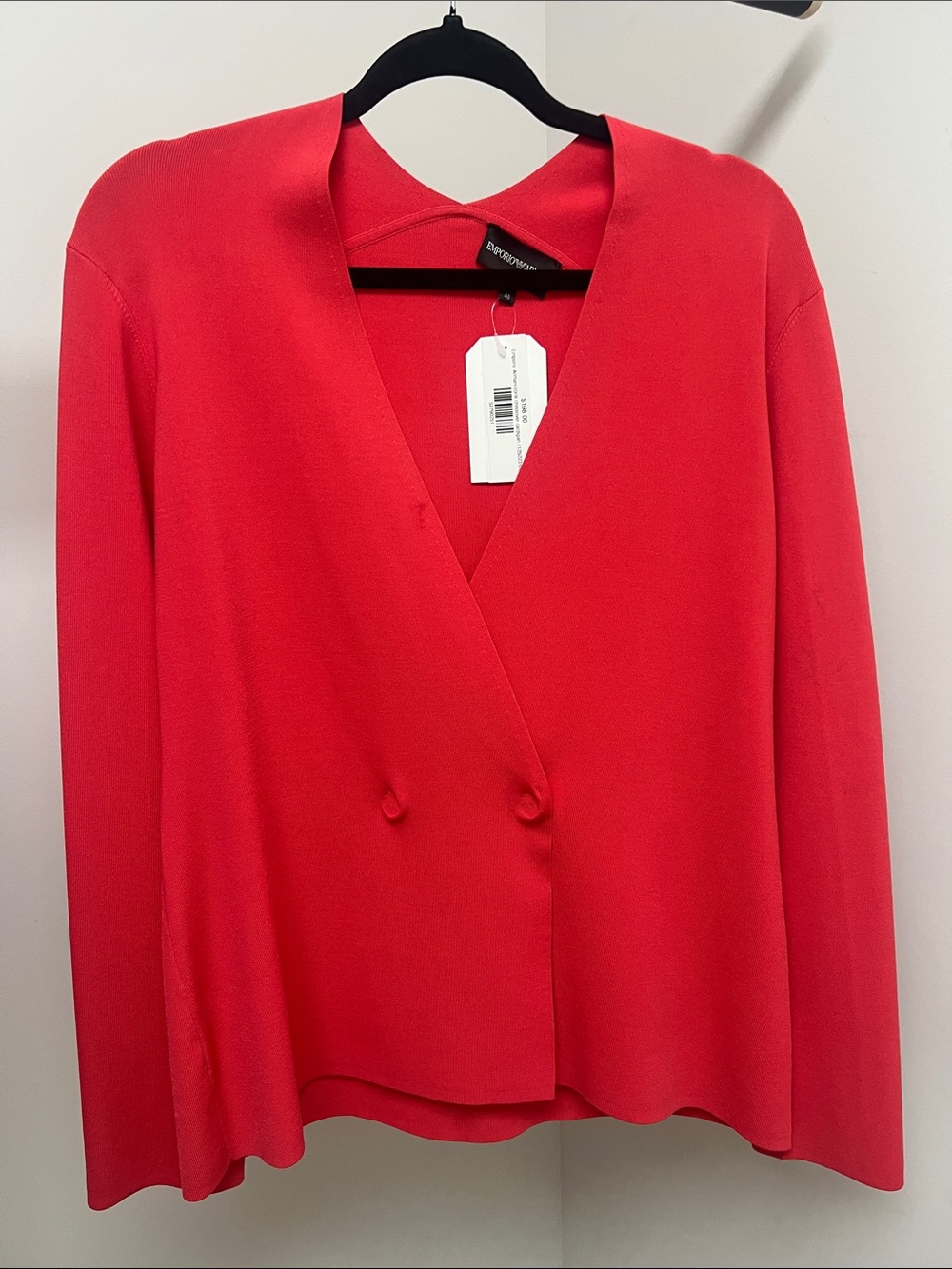 Emporio Armani Coral Knit Blazer